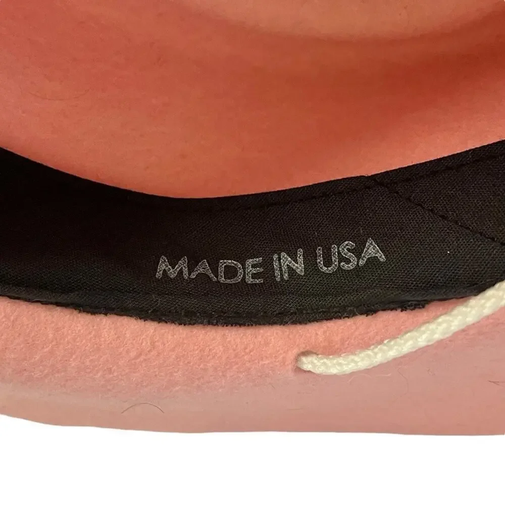 Silverado Embellished Pink Wool Felt Girls Cowgirl Hat - Cowboy Kids Made in USA